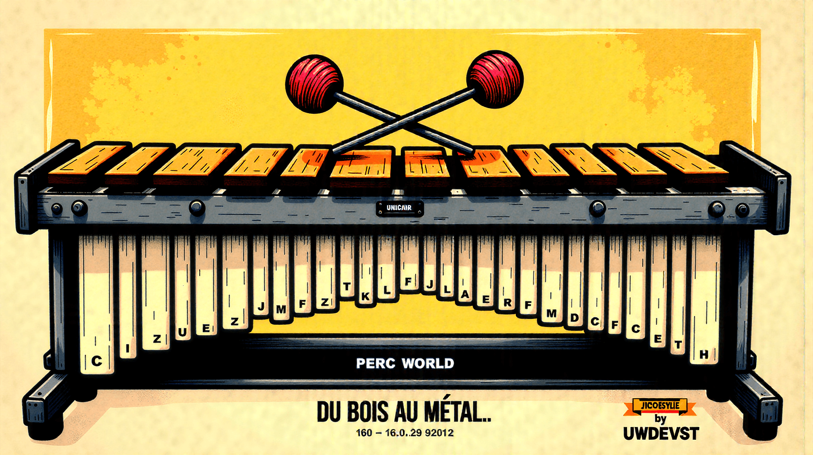 Bannière Percussions World