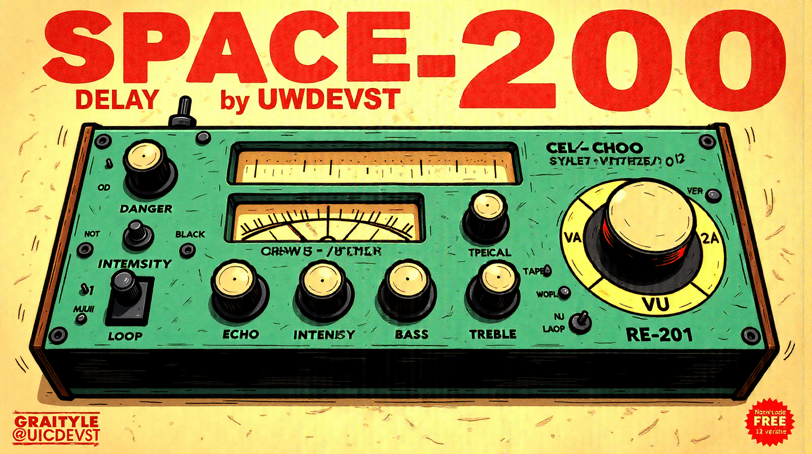 UWdeVST_FXdelay