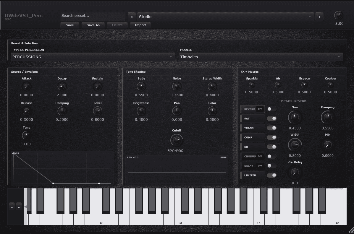 UWdeVST_perc screenshot