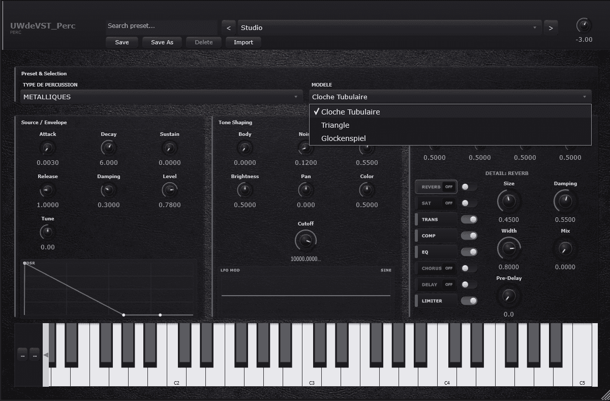 UWdeVST_perc screenshot
