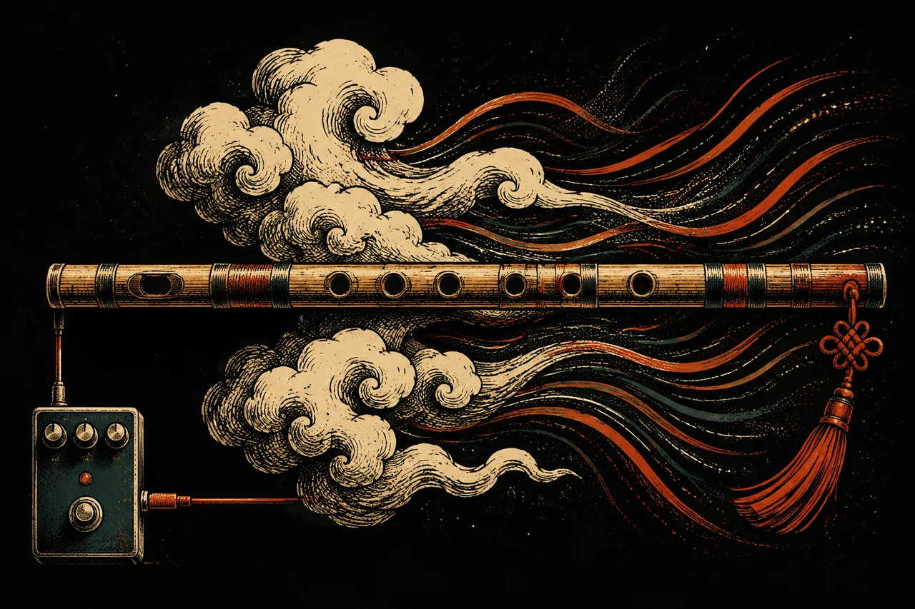 Illustration de Dizi, synthé UWdeVST