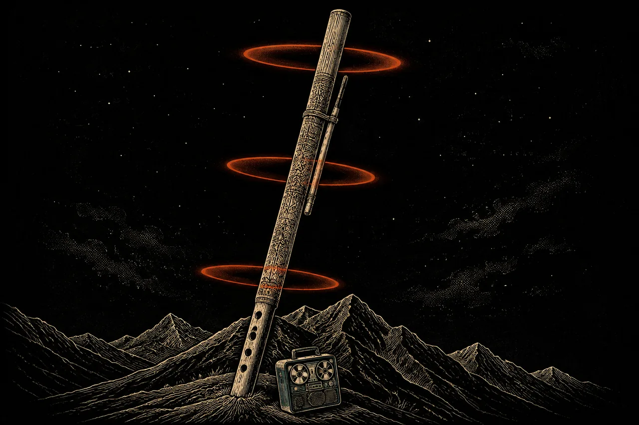 Illustration de Fujara, synthé UWdeVST