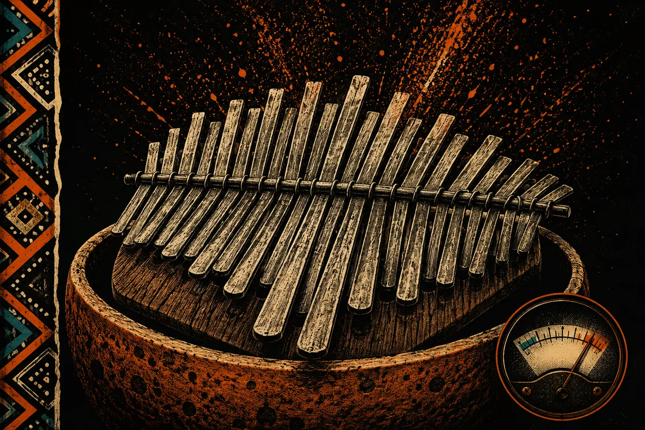 Illustration de Mbira, synthé UWdeVST