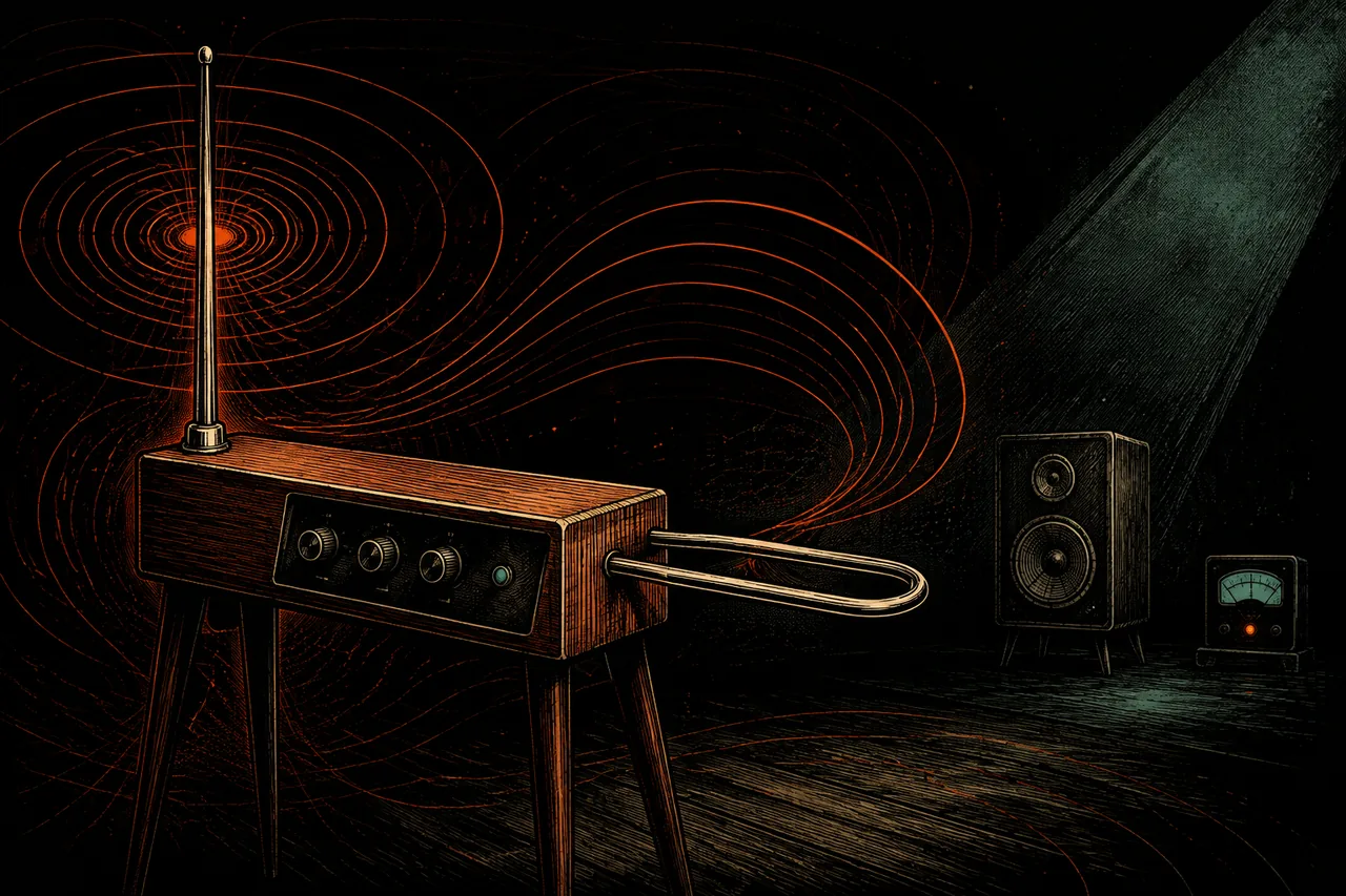 Illustration de Thérémine, synthé UWdeVST