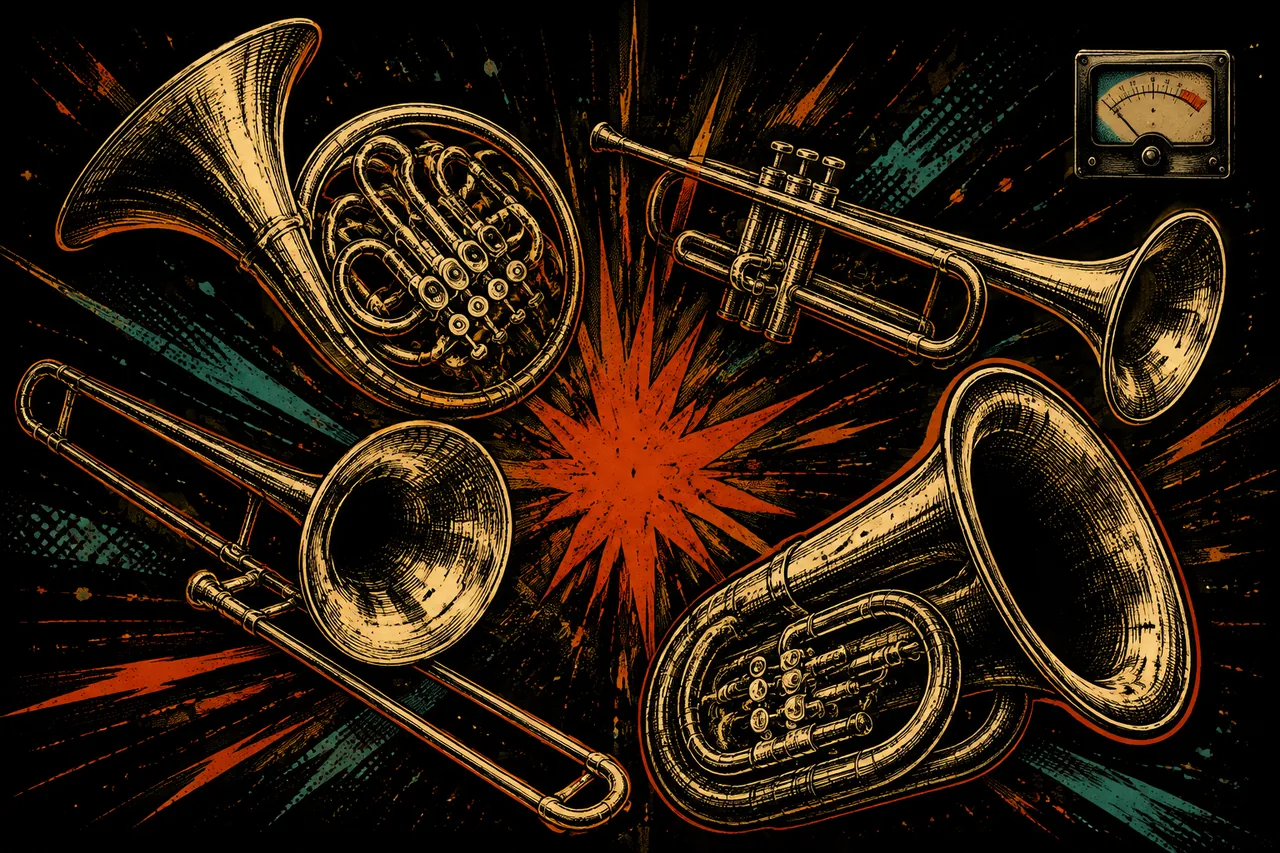 Illustration de Brass, synthé UWdeVST